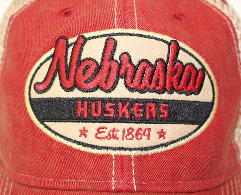 Nebraska Huskers Est 1869 Trucker Lid