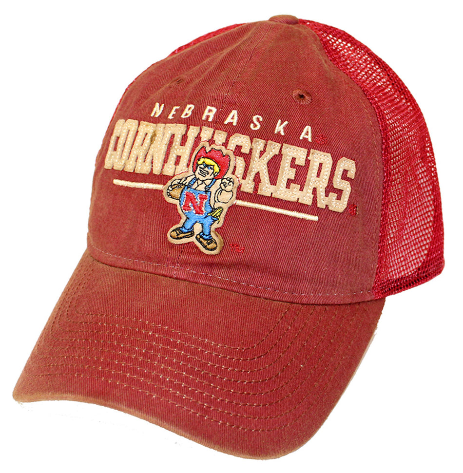 Adidas Herbie Cornhuskers Mesh Trucker