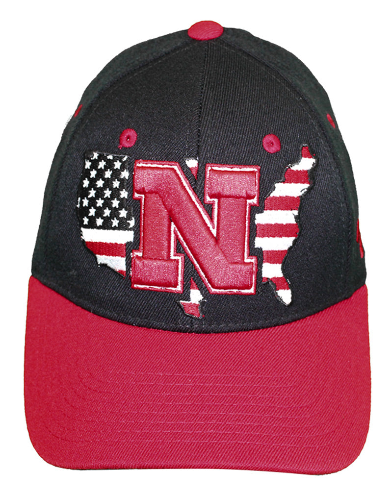 Nebraska USA Pride Flat Brim