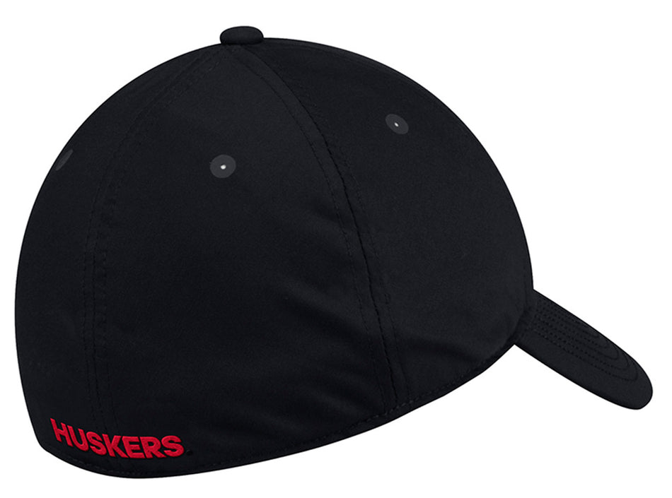 Adidas 2018 Husker Coaches Slouch Flex  - Black