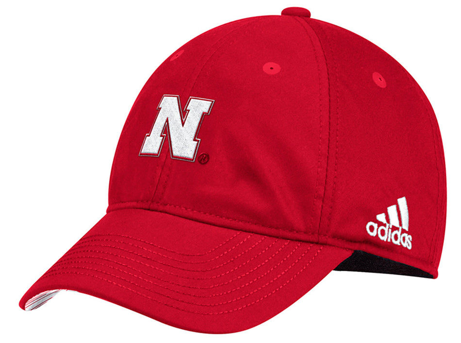 Adidas 2018 Husker Coaches Slouch Flex  - Red