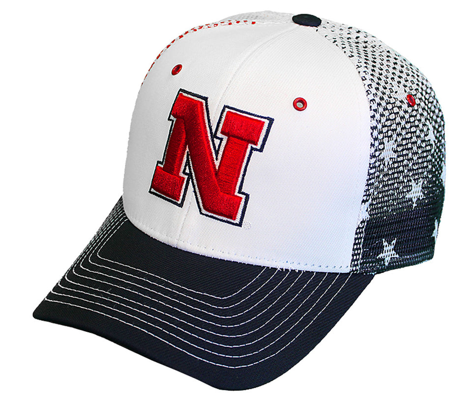Nebraska Spangled Mesh Back Hat