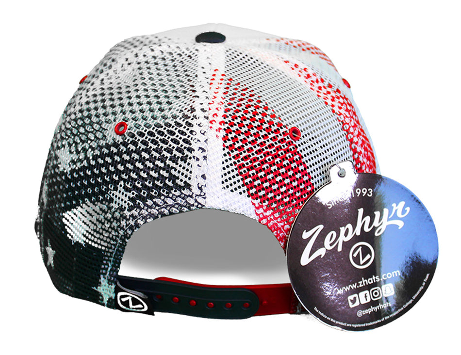 Nebraska Spangled Mesh Back Hat