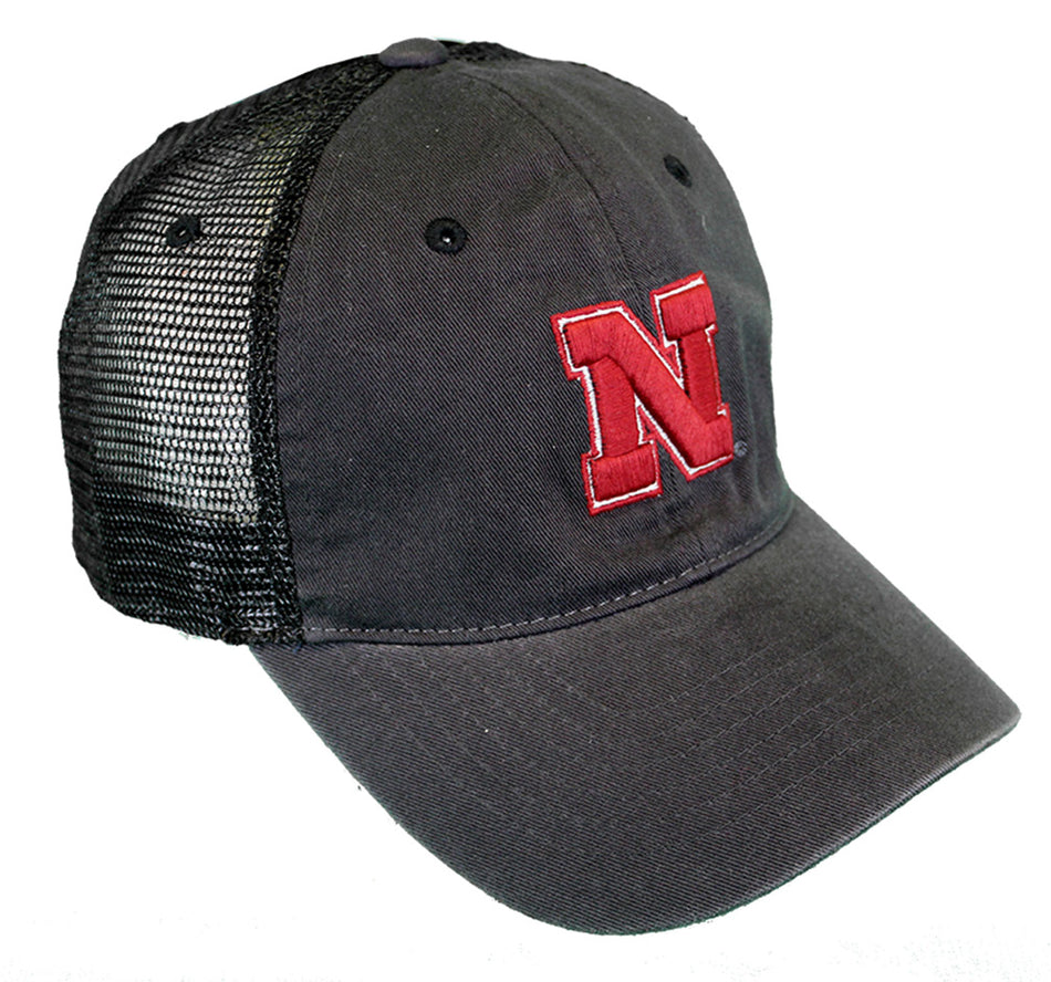 Nebraska Raven Meshback Hat