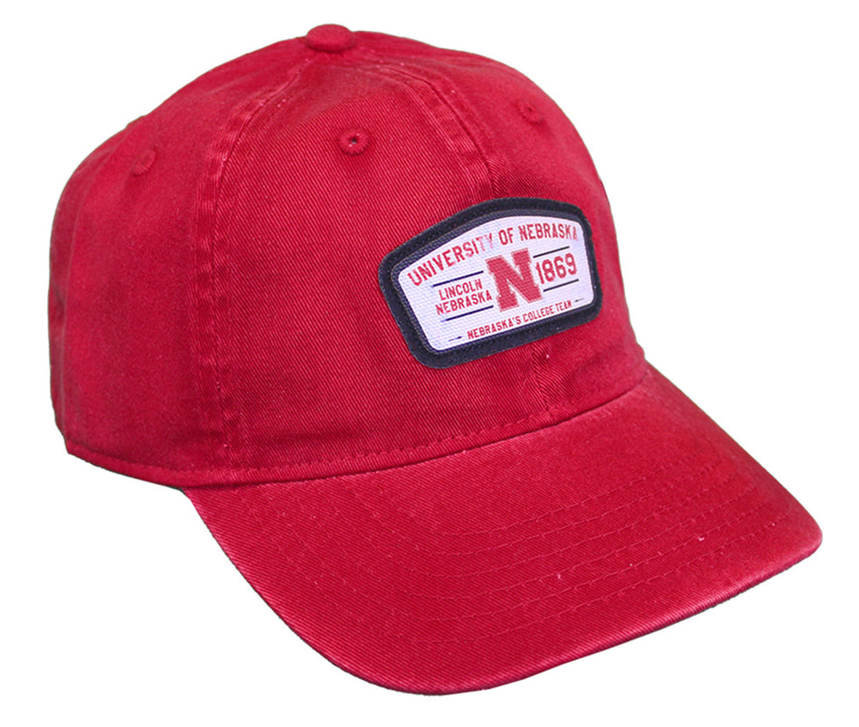 Nebraska Tea Stain Patch Hat