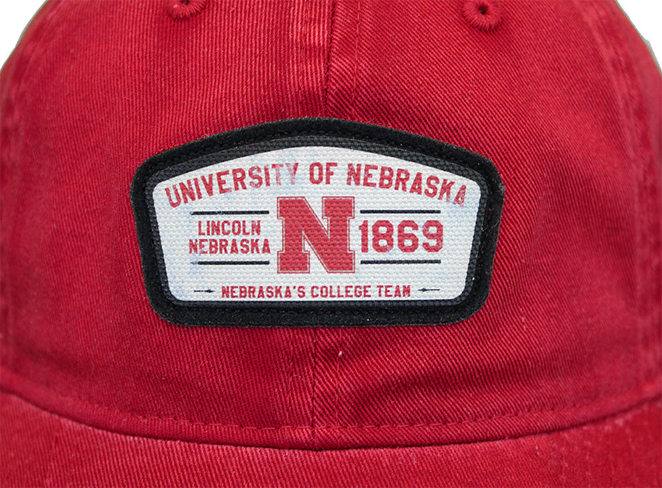 Nebraska Tea Stain Patch Hat