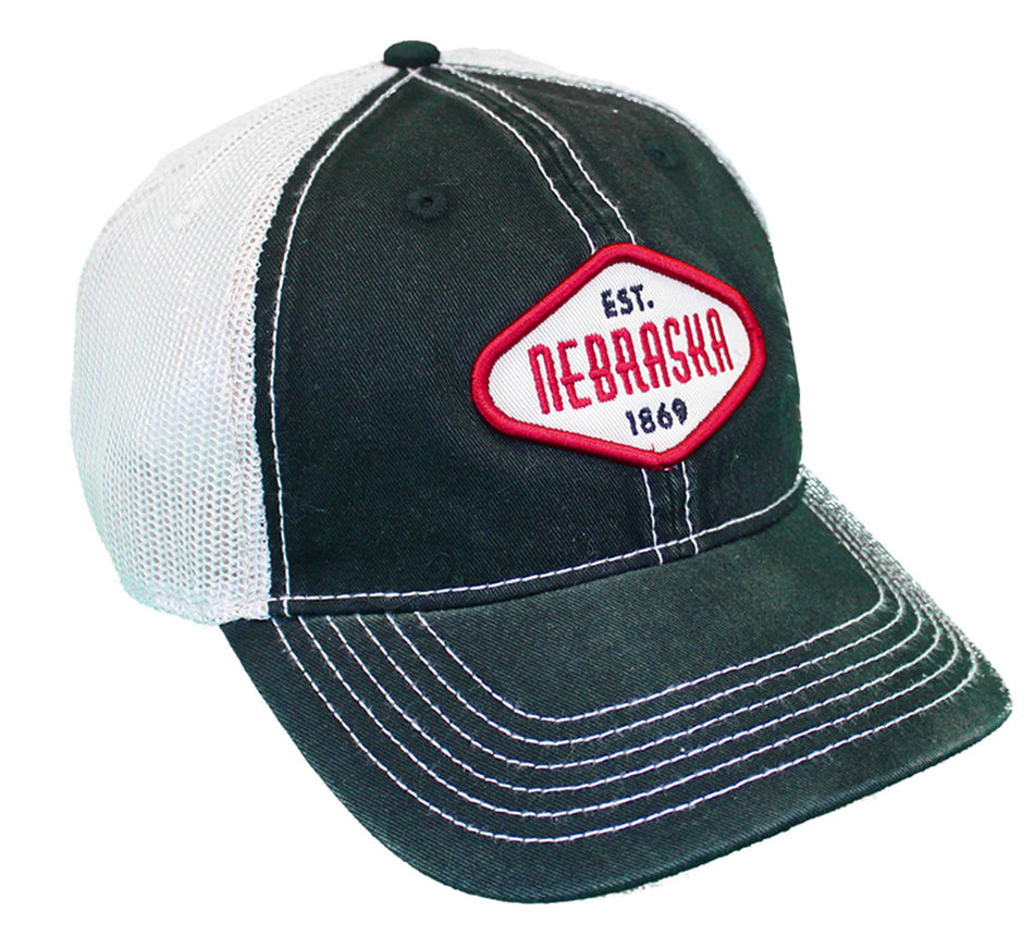 Est. 1869 Tea Stained Mesh Rhombus Cap