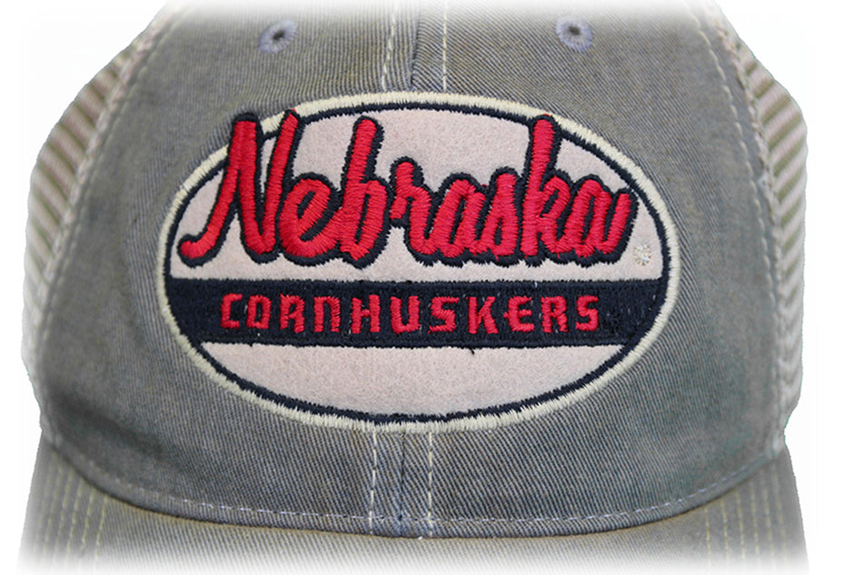 Nebraska Cornhuskers Oval Trucker