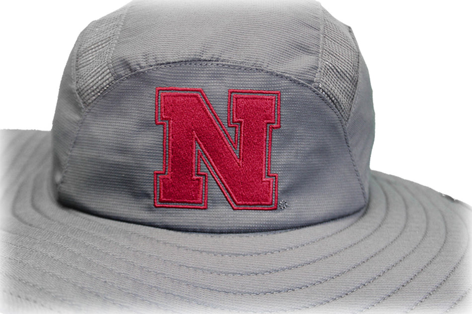 Adidas Nebraska Safari Hat - Gray