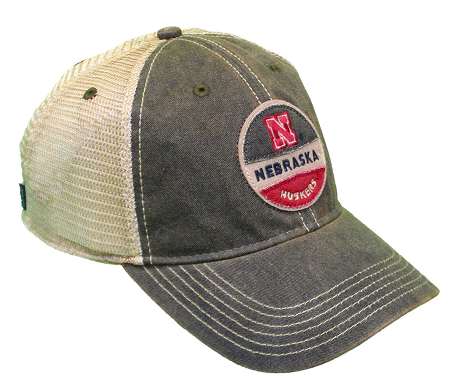 Old Fave Husker Trucker - Black