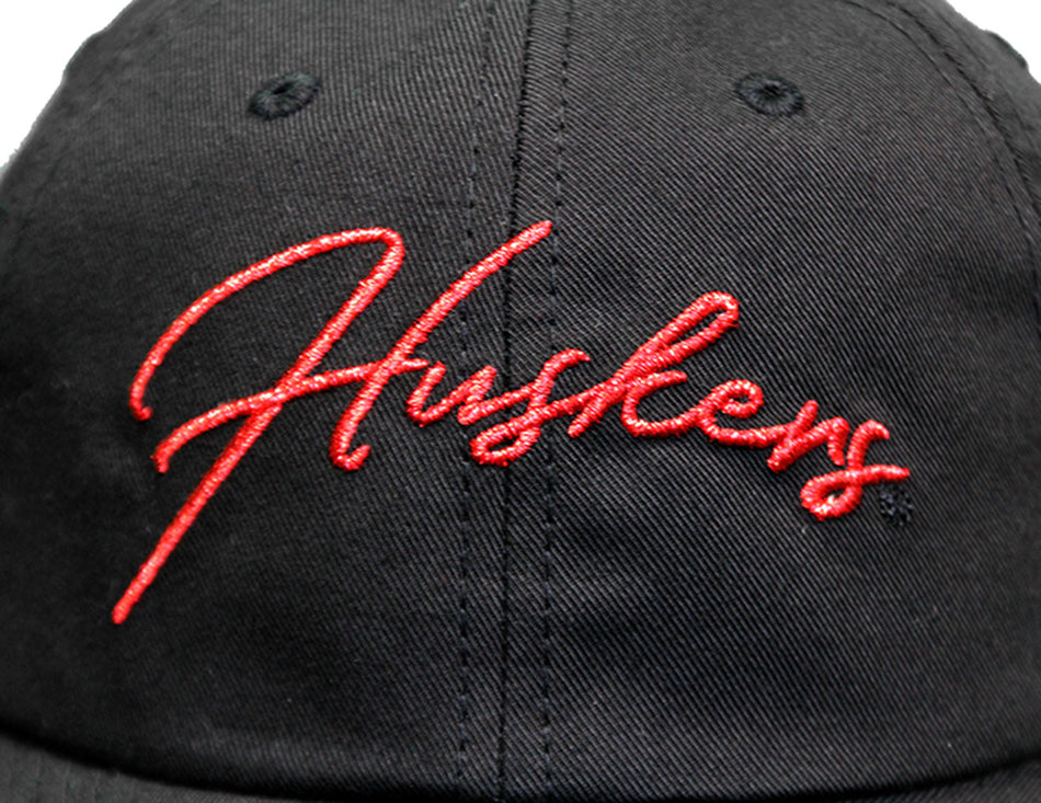 Womens Metallic Huskers Strapback
