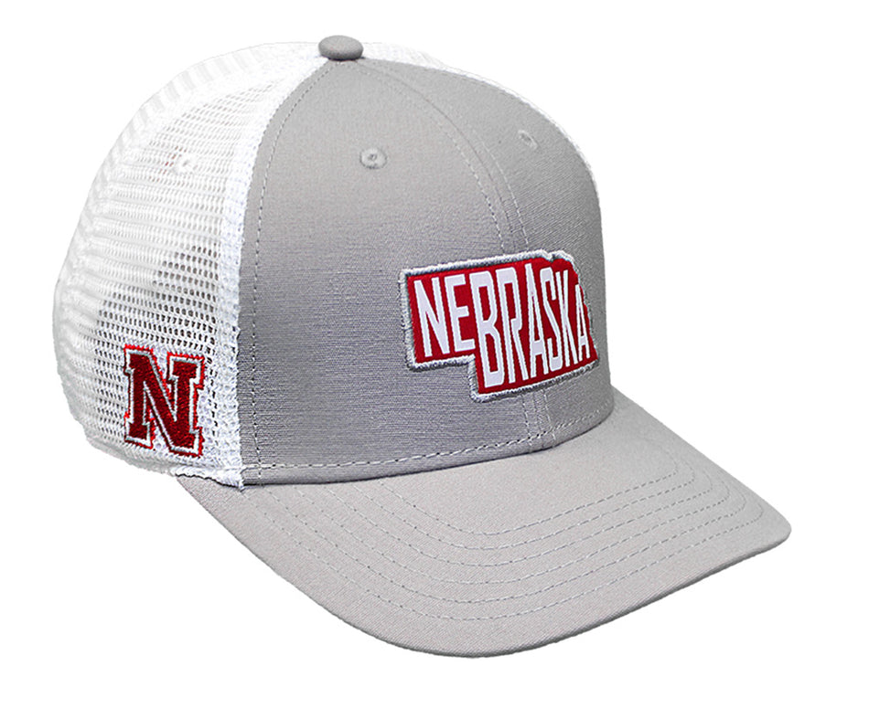 High Rise Nebraska State Snapback