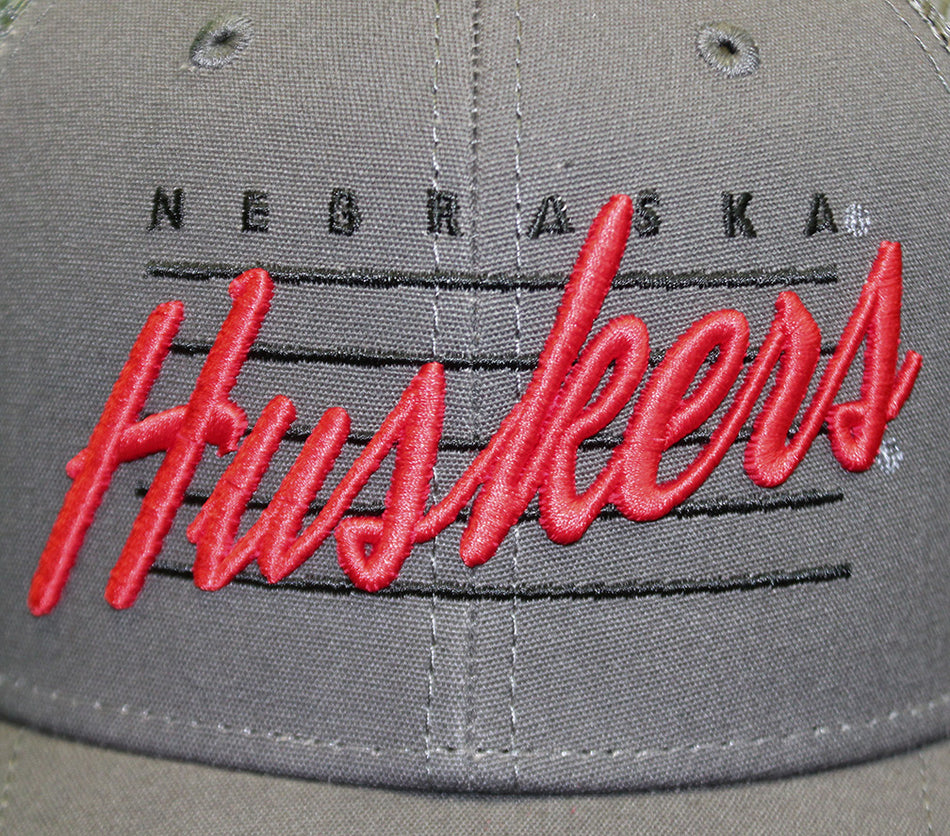 Nebraska Huskers Mid Pro Snapback