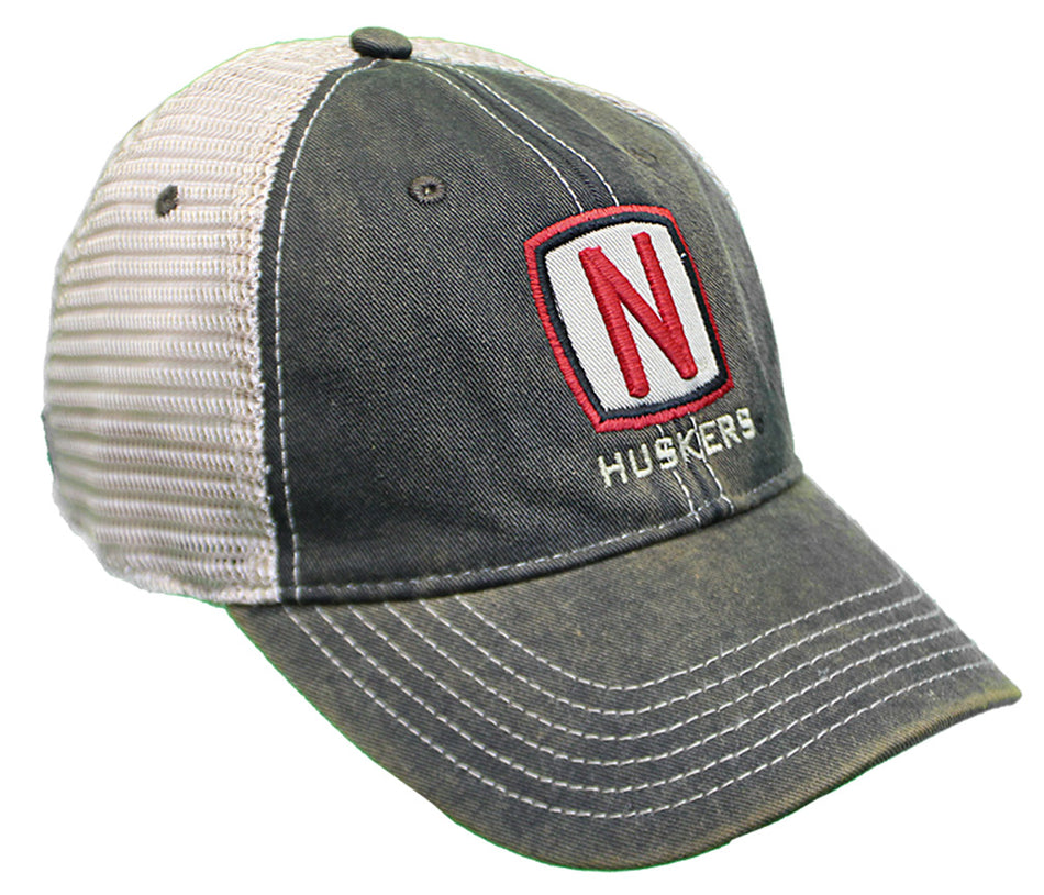Nebraska John Deere Trucker - Black