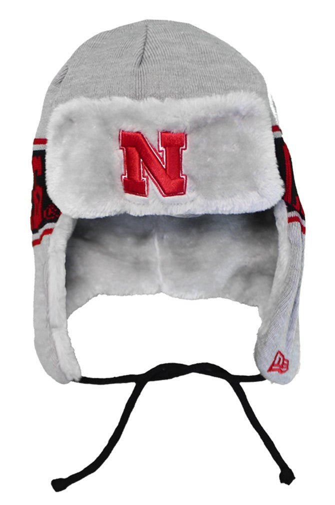 Nebraska Cornhuskers Knit Trapper Hat