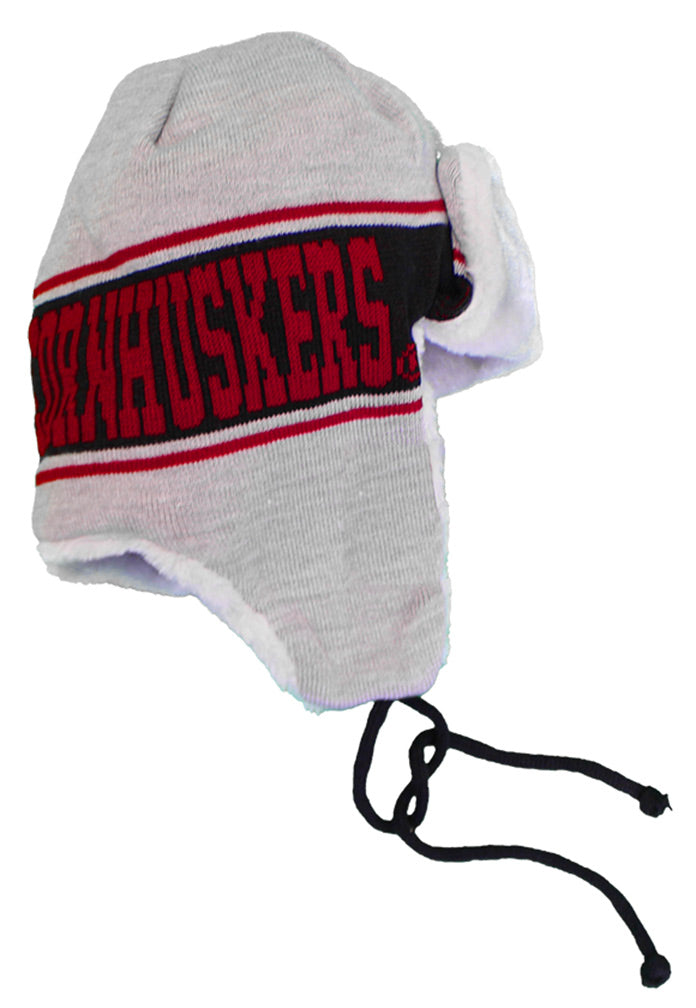 Nebraska Cornhuskers Knit Trapper Hat