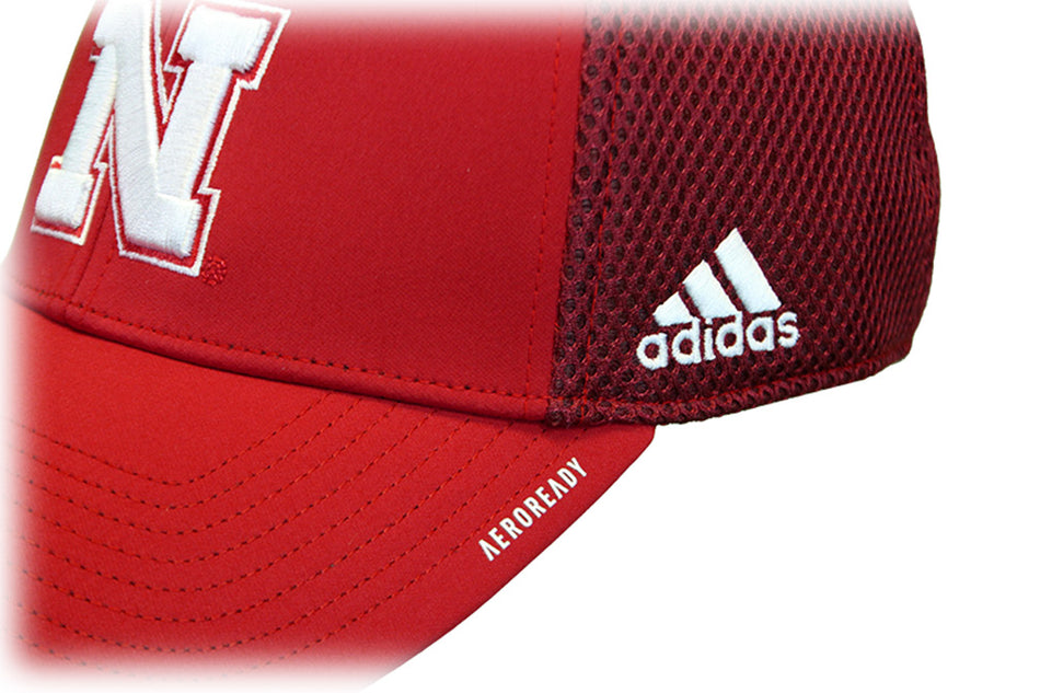 Adidas Huskers Coaches Mesh Structured Hat