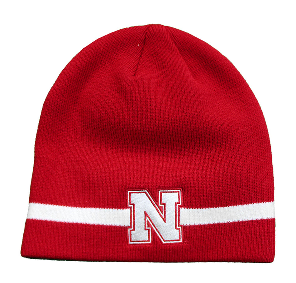 Adidas Nebraska Coaches Beanie - Red