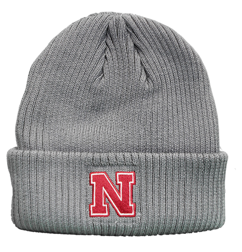 Adidas Nebraska Ribbed Cuff Beanie