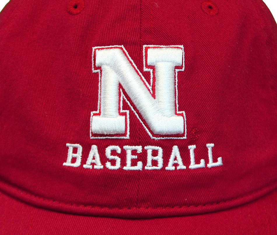 Adidas Nebraska Baseball Slouch