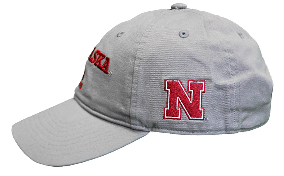 Adidas 2020 Nebraska Phantom Spring Game Sideline Slouch - Grey