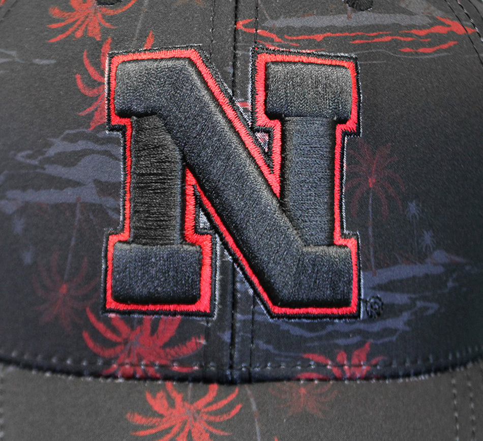 Nebraska N Hawaiian Strapback