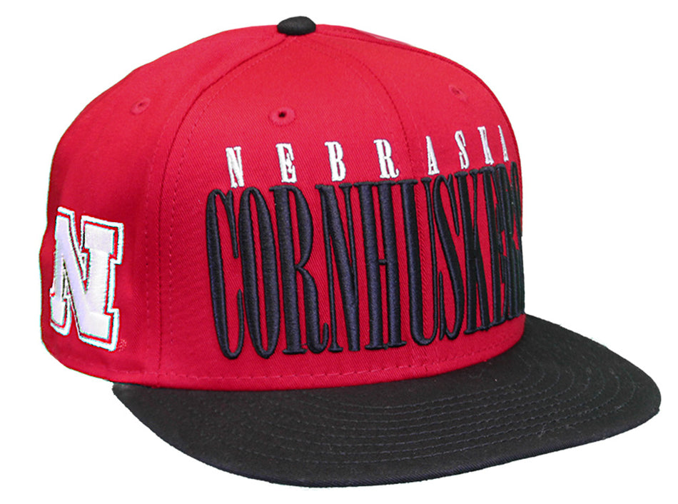 Throwback Cornhuskers New Era Flat Bill