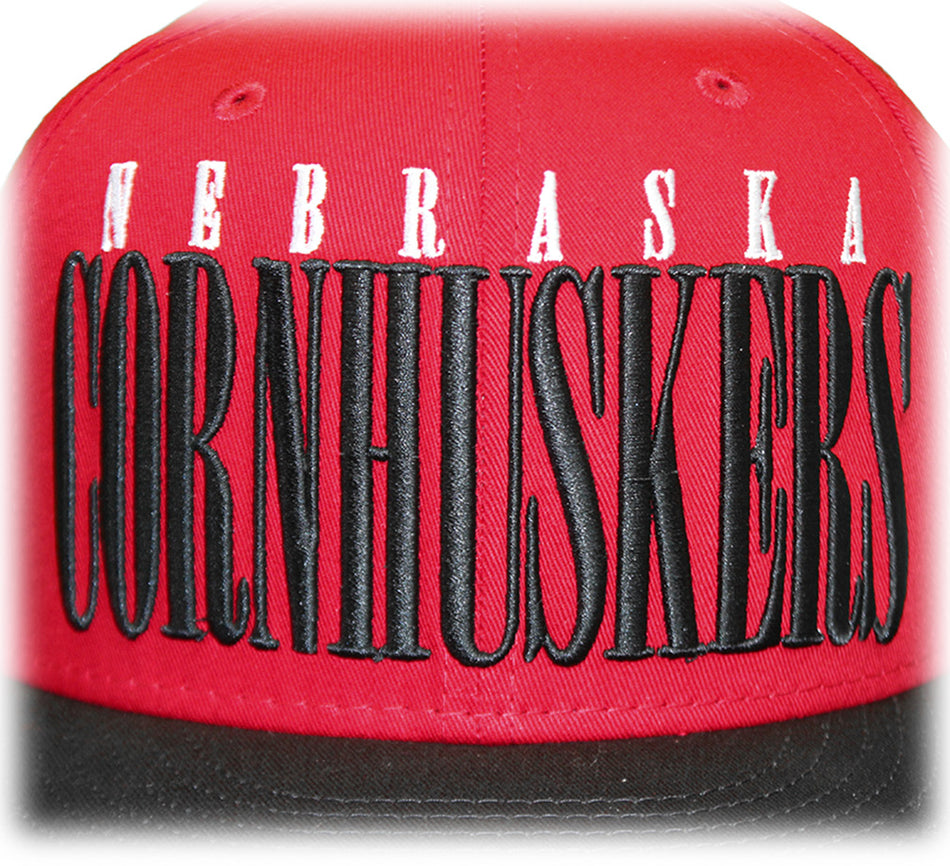Throwback Cornhuskers New Era Flat Bill