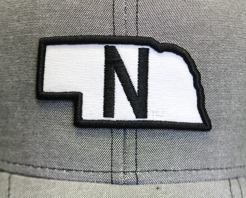 Chambray Mesh Nebraska State Snapback Cap