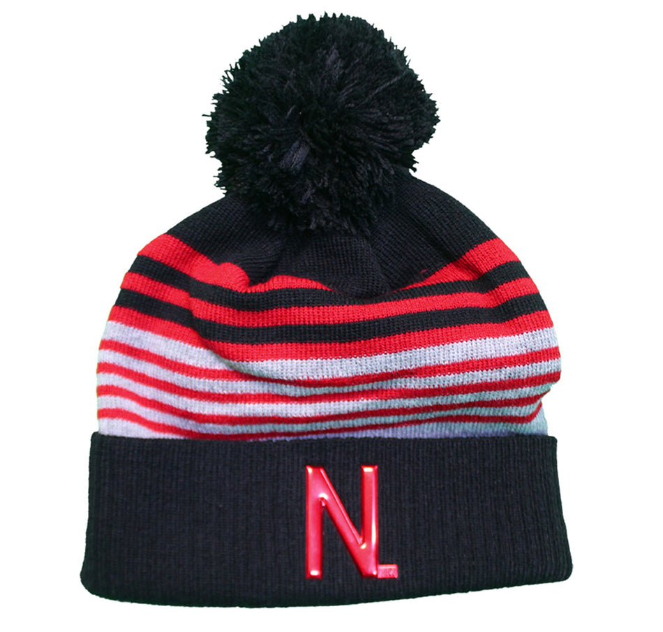Frio Nebraska Cuffed Knit Pom