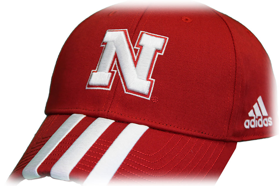 Adidas Nebraska N Three Stripe Cap