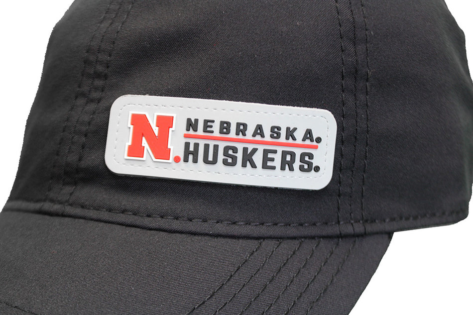 Cool Fit Nebraska Huskers Cap - Black
