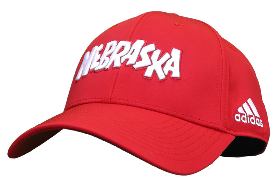 Adidas Nebraska Graffiti Stretch Fit Lid