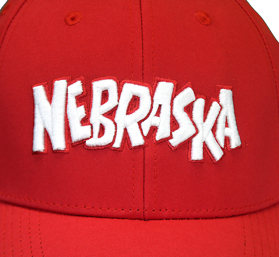 Adidas Nebraska Graffiti Stretch Fit Lid