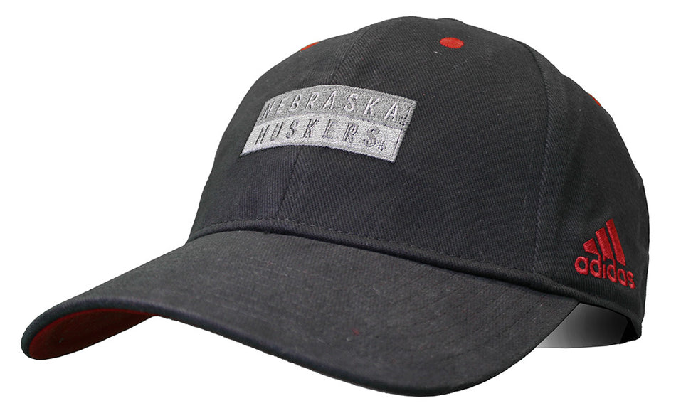 Adidas Nebraska Huskers Rimington Fitted Cap