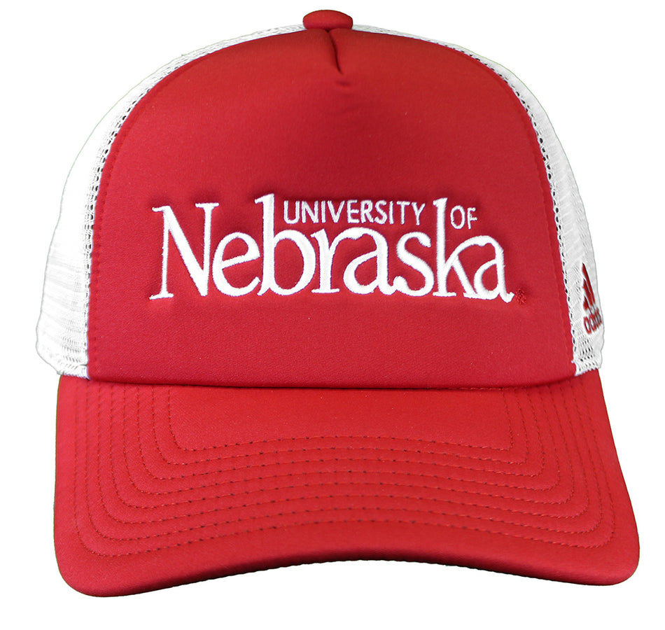 Adidas University Of Nebraska Foam Trucker