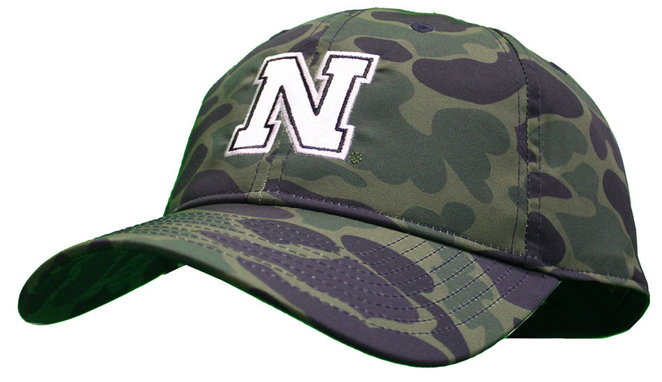 Adidas Nebraska Jungle Camo Slouch