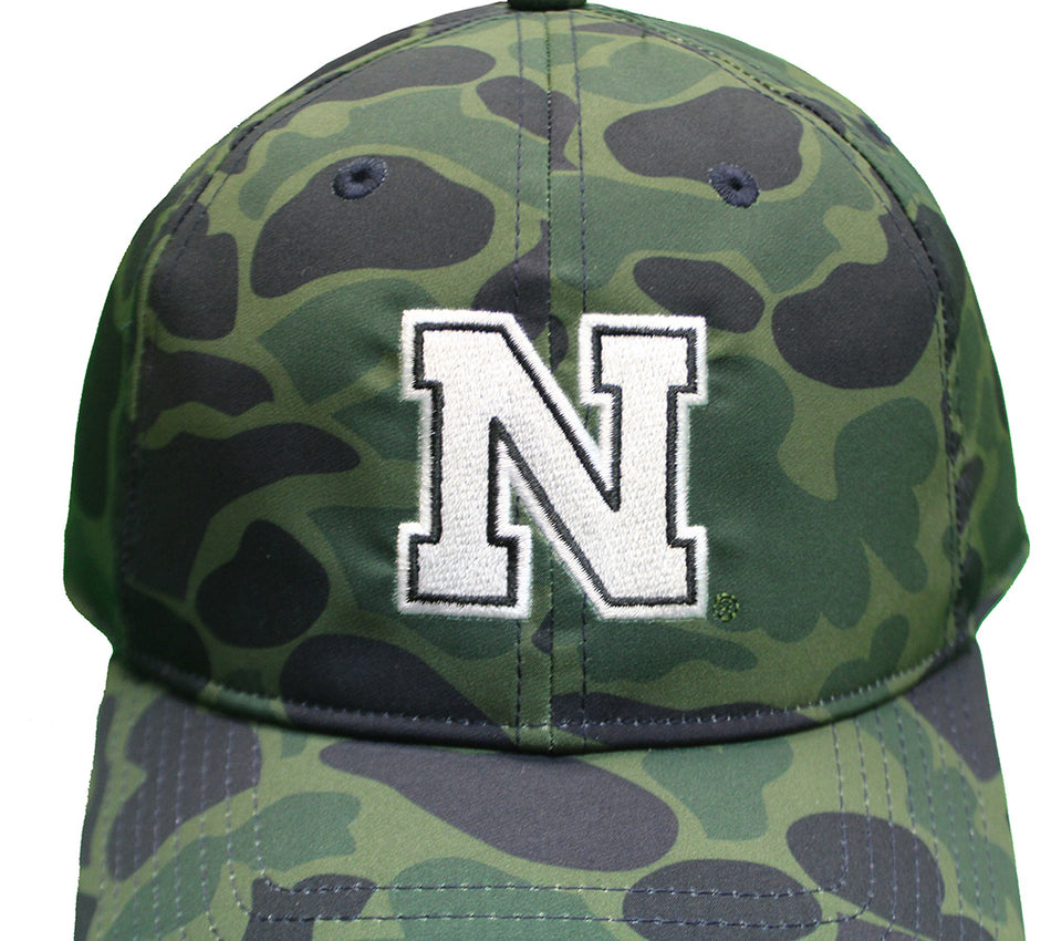 Adidas Nebraska Jungle Camo Slouch