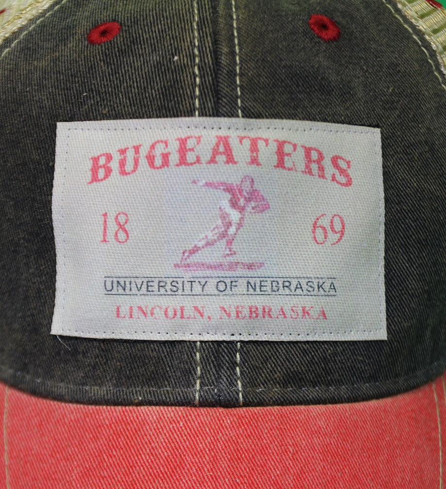 University Of Nebraska Bugeaters Patch Trucker