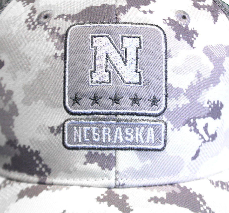 Hatch Camo Nebraska OHT American Hero LId