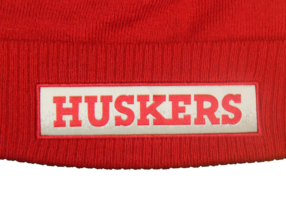 Adidas Huskers Patch Cuffed Knit Pom