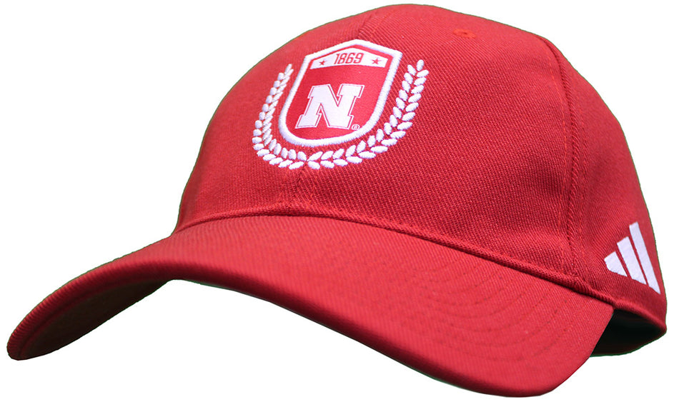 Adidas Nebraska Seal Flex Stretch-Fit Cap