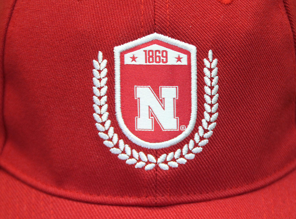 Adidas Nebraska Seal Flex Stretch-Fit Cap