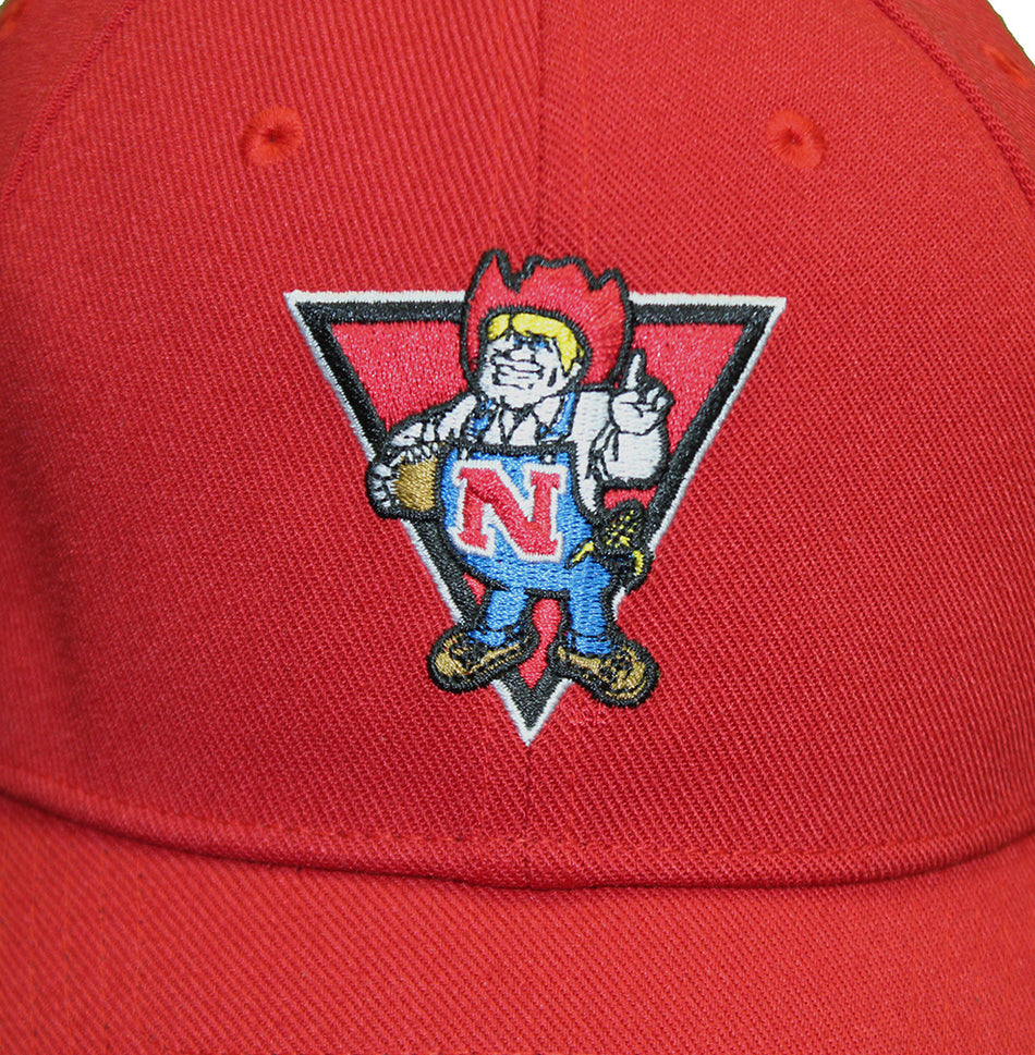 Adidas Nebraska Herbie Slouch Stretch Hat