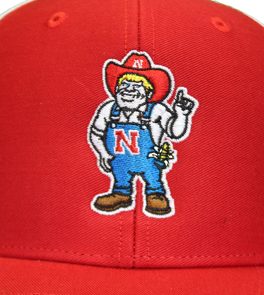 Crimson N Cream Herbie Husker Mesh Back Lid