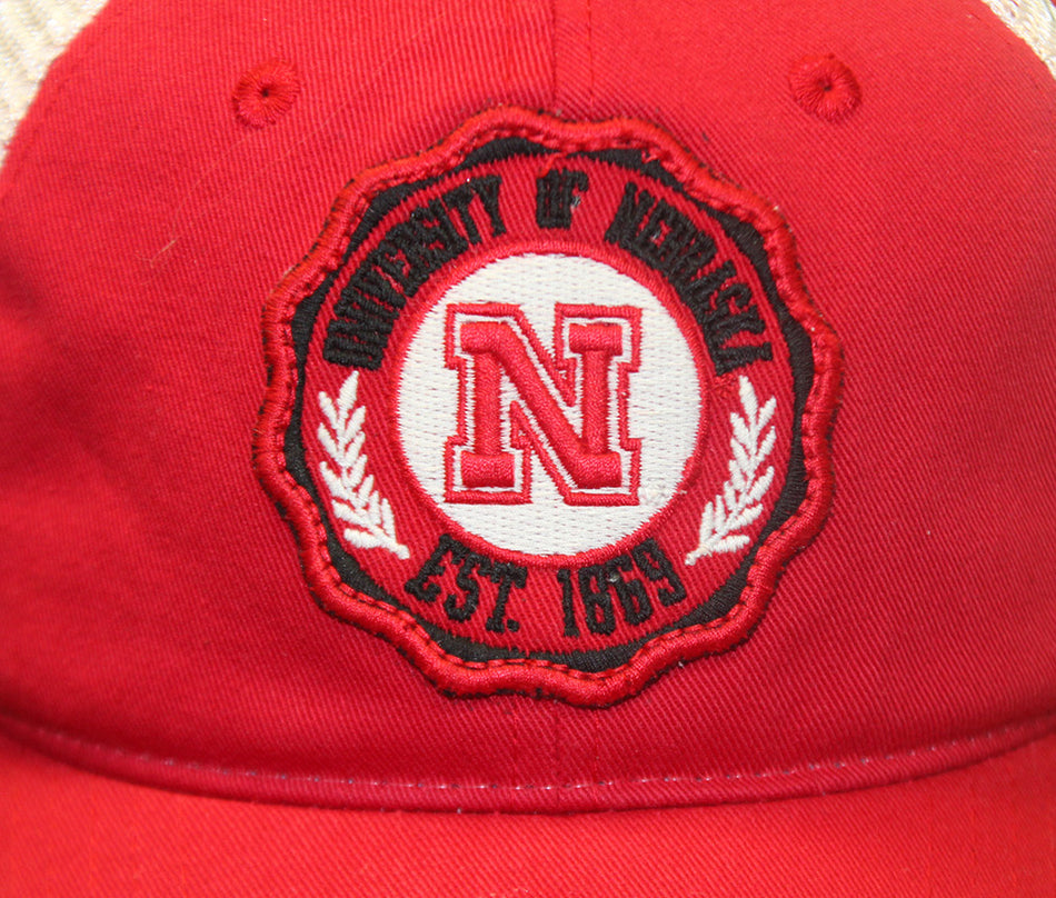 University Of Nebraska Badge Emblem Snap-back