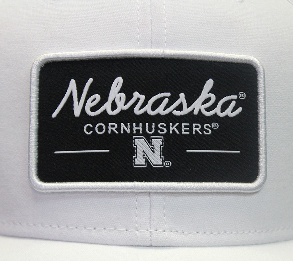 Nebraska Cornhuskers Mid Pro Snapback Trucker