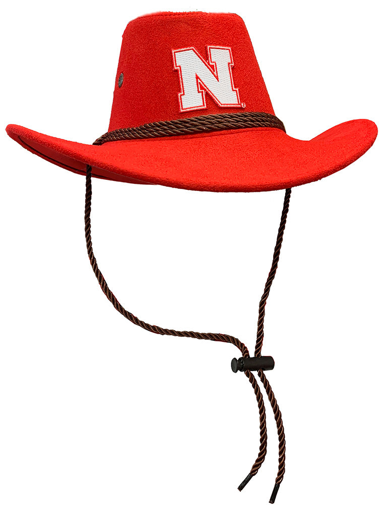 Coach Cook Nebraska Volleyball Cowboy Hat