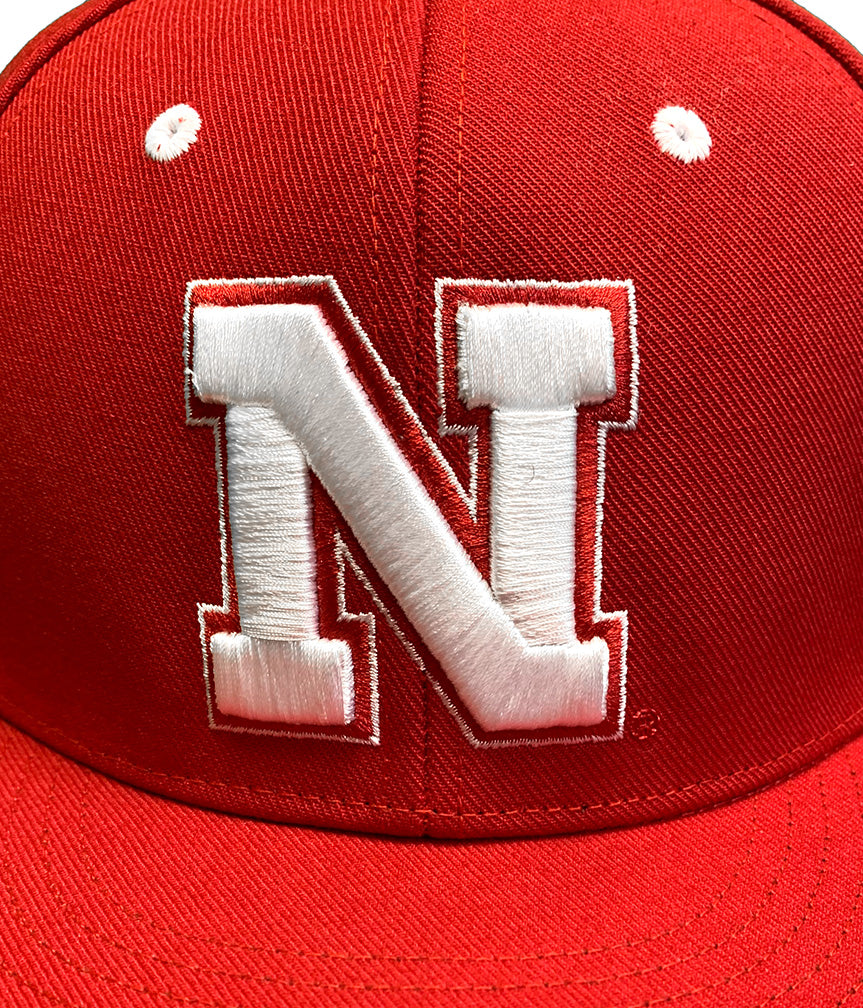 Adidas Nebraska Ventilated Fitted Performance Cap