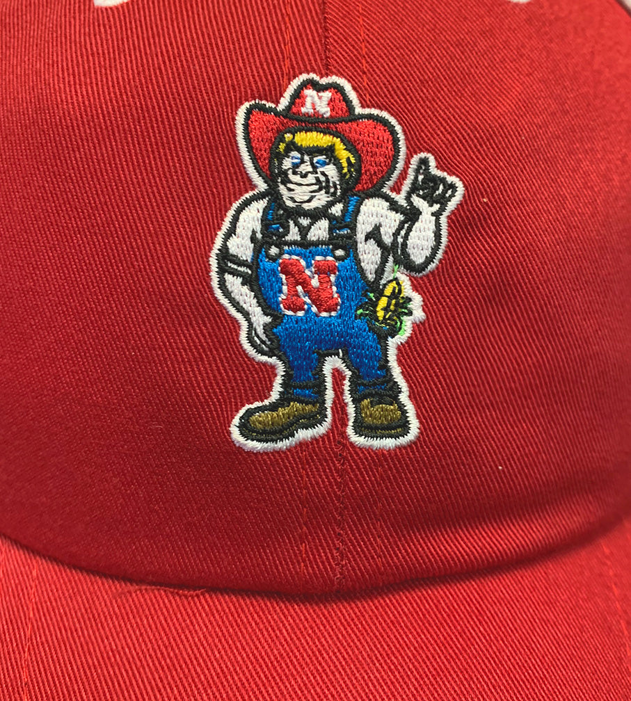 Adidas 2024 Red Herbie Husker Slouch Cap